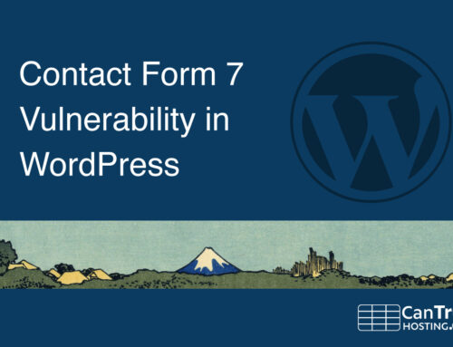 WordPress Contact Form 7 Plugin – Zero Day Patch applied