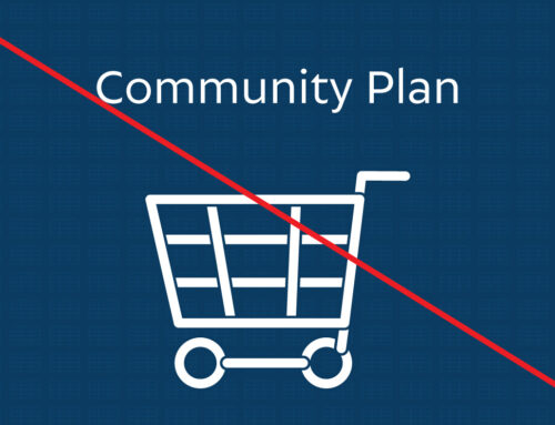 Why is commerce not allowed on community plans?